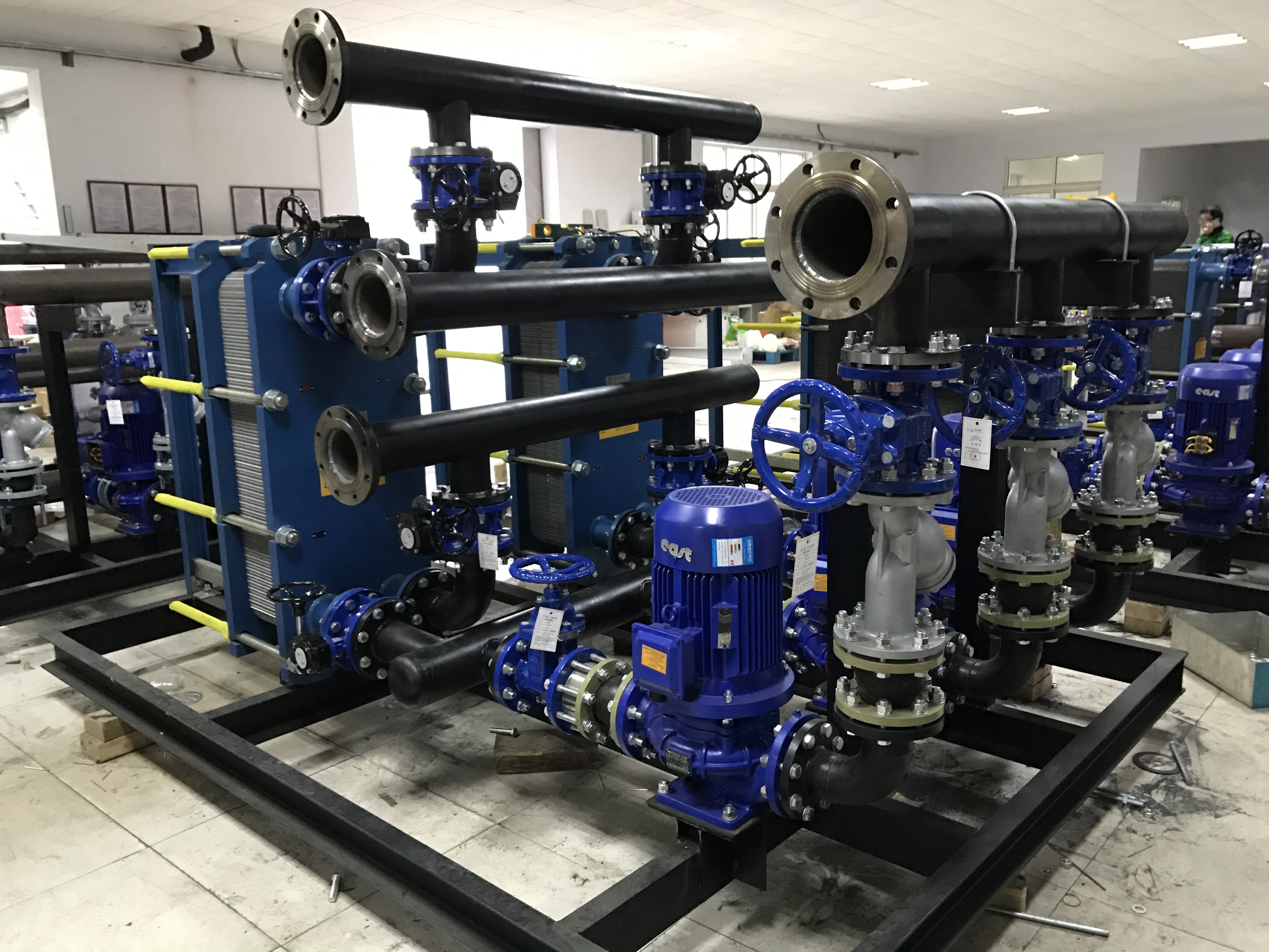 智能换热机组,设计制作,机电设备，