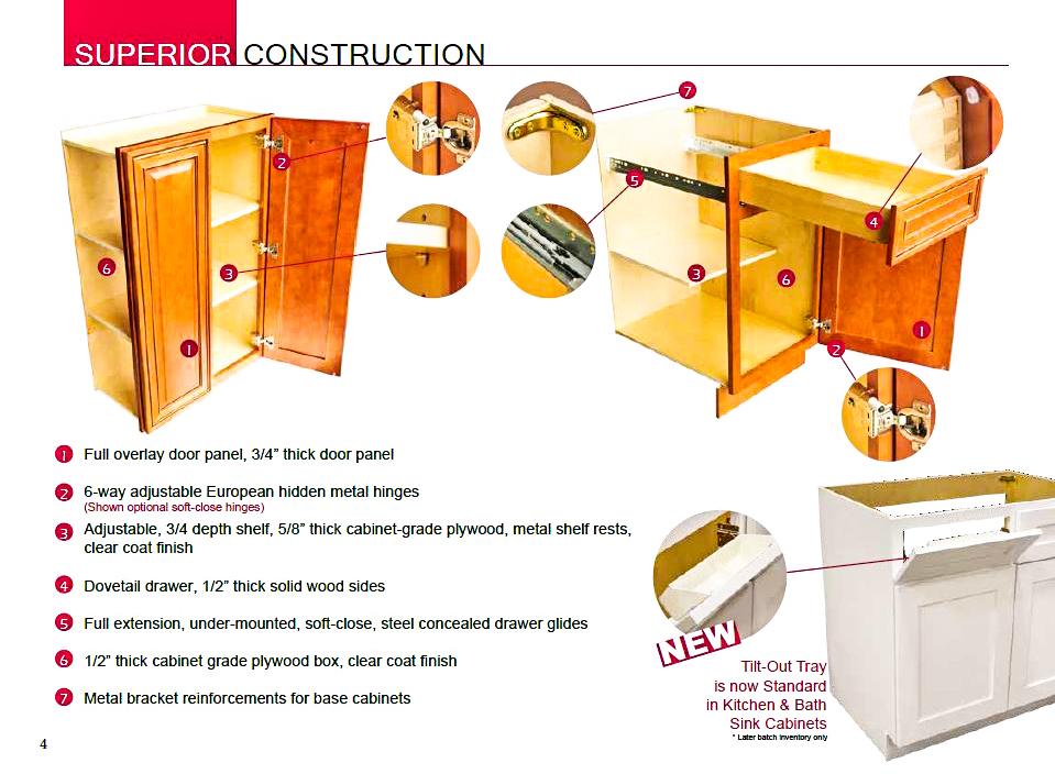 Cabinet Features - J&K Cabinetry OHIO