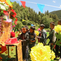 “花儿的孩子”自然教育活动  玛荣峒格生态旅游合作社  2017