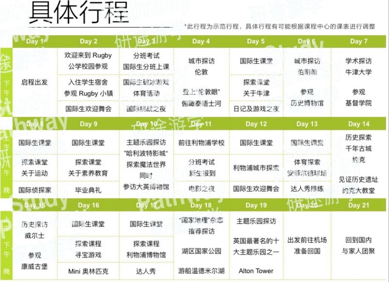 Study Pathway 研途游学 英国夏令营 青少年游学 | 九大贵族公学 | 拉格比公学游学 |海外游学 | 游学 | 暑假