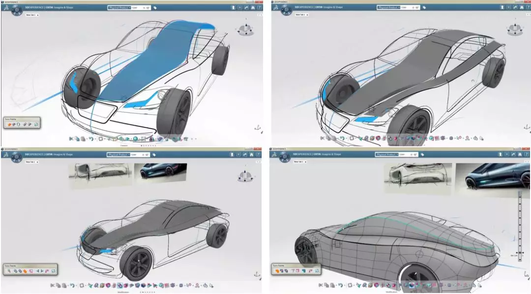 catia hackathon技术要点#3 imagine&shape快速概念建模