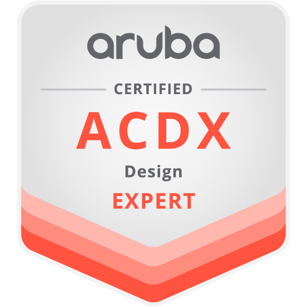 Aruba 认证设计专家 (ACDX)
