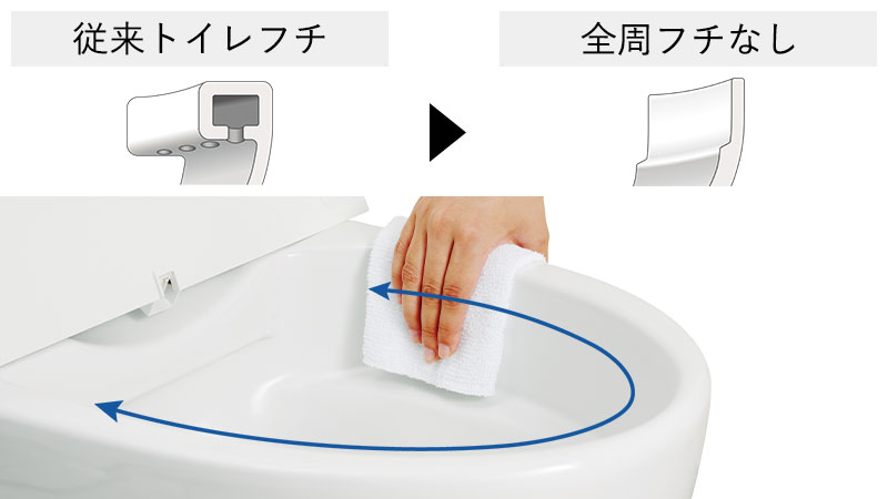 お手入れカンタン