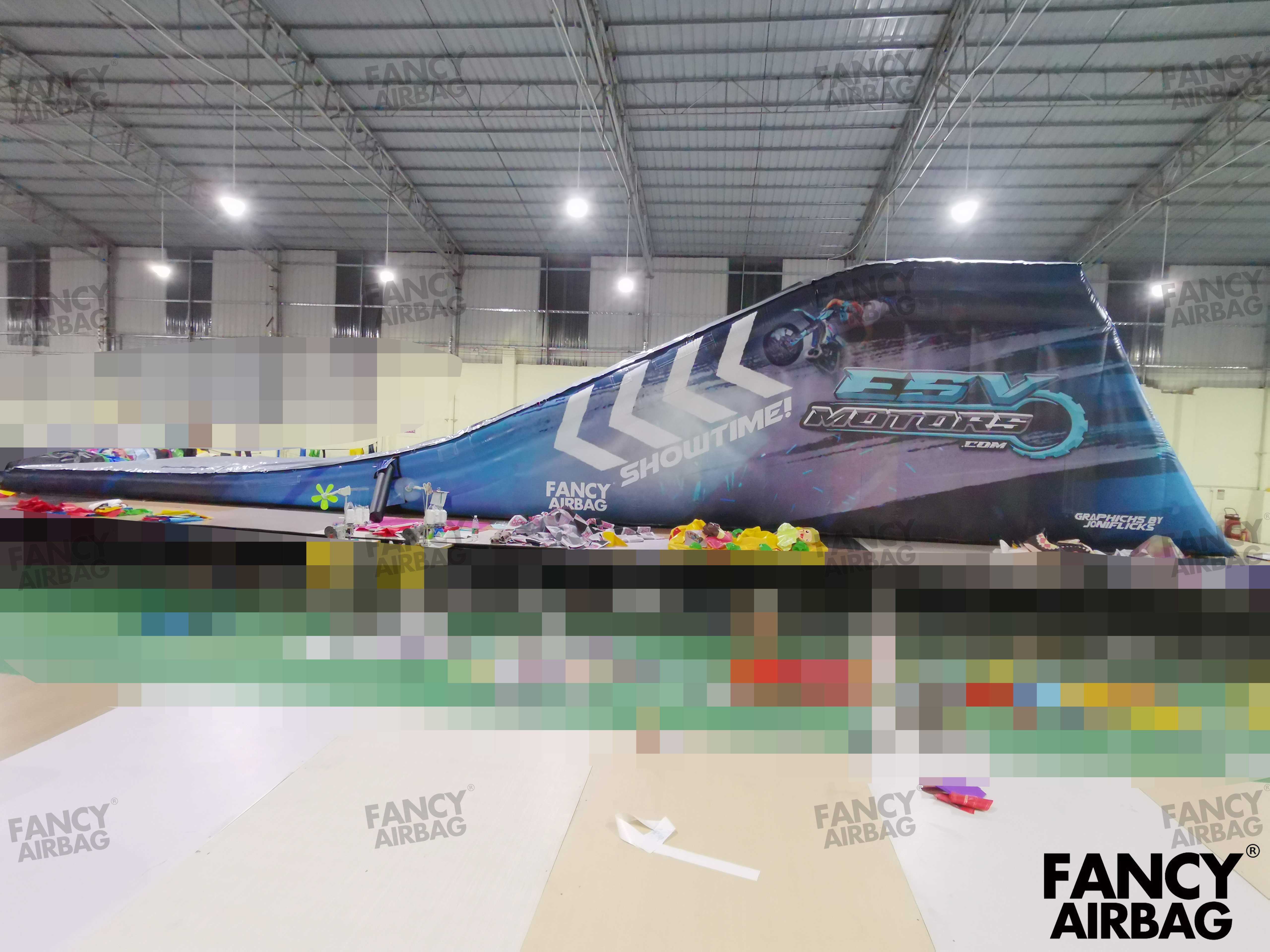 INFLATABLE FMX LANDING AIR BAG / FMX AIR LANDER 