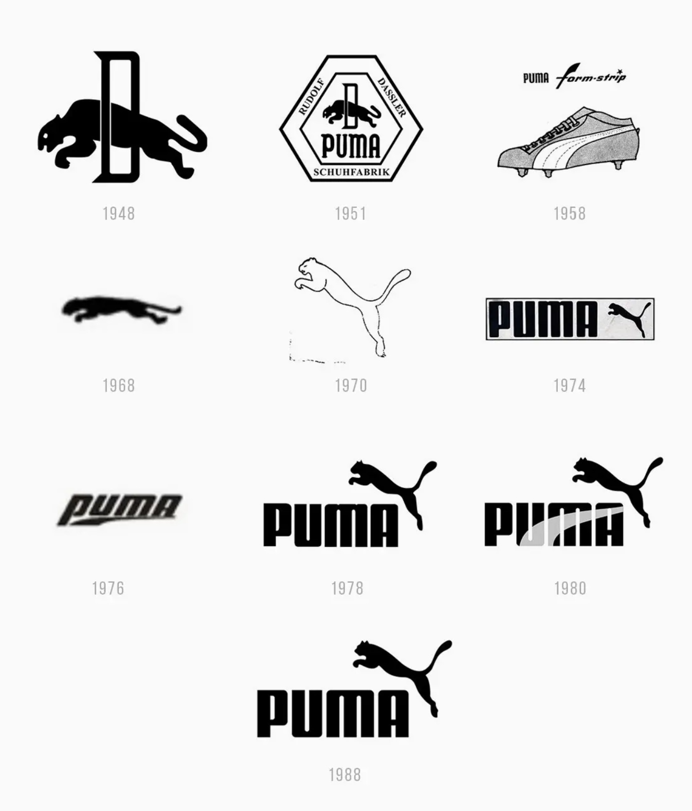 puma—彪马logo升级小史