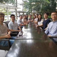 Group Dinner with Newly Joined PhD Students @ UTown, July 2019