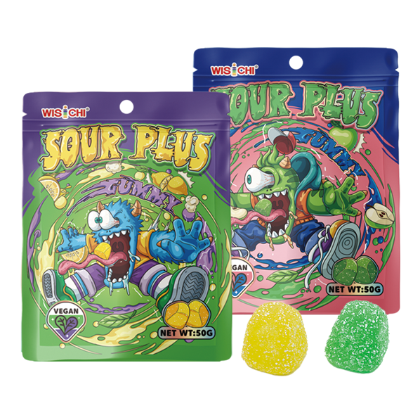 sour plus gummy candy