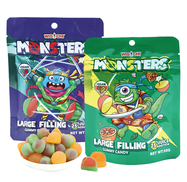 large filling gummy candy