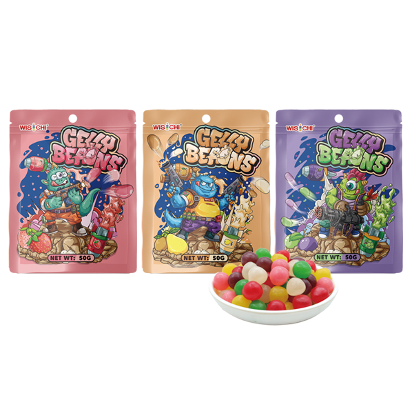 Gelatin jelly bean