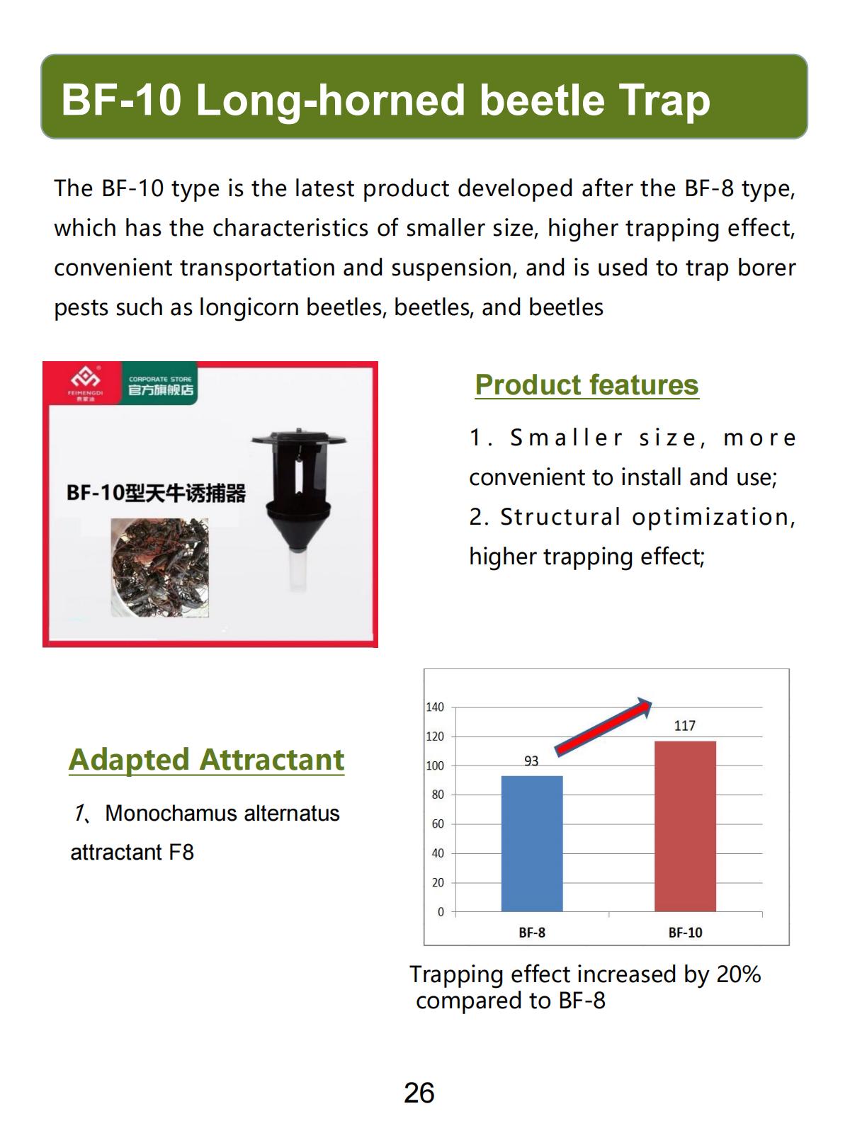 BF-10 Long-horned beetle Trap