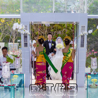 巴厘岛白鸽教堂婚礼