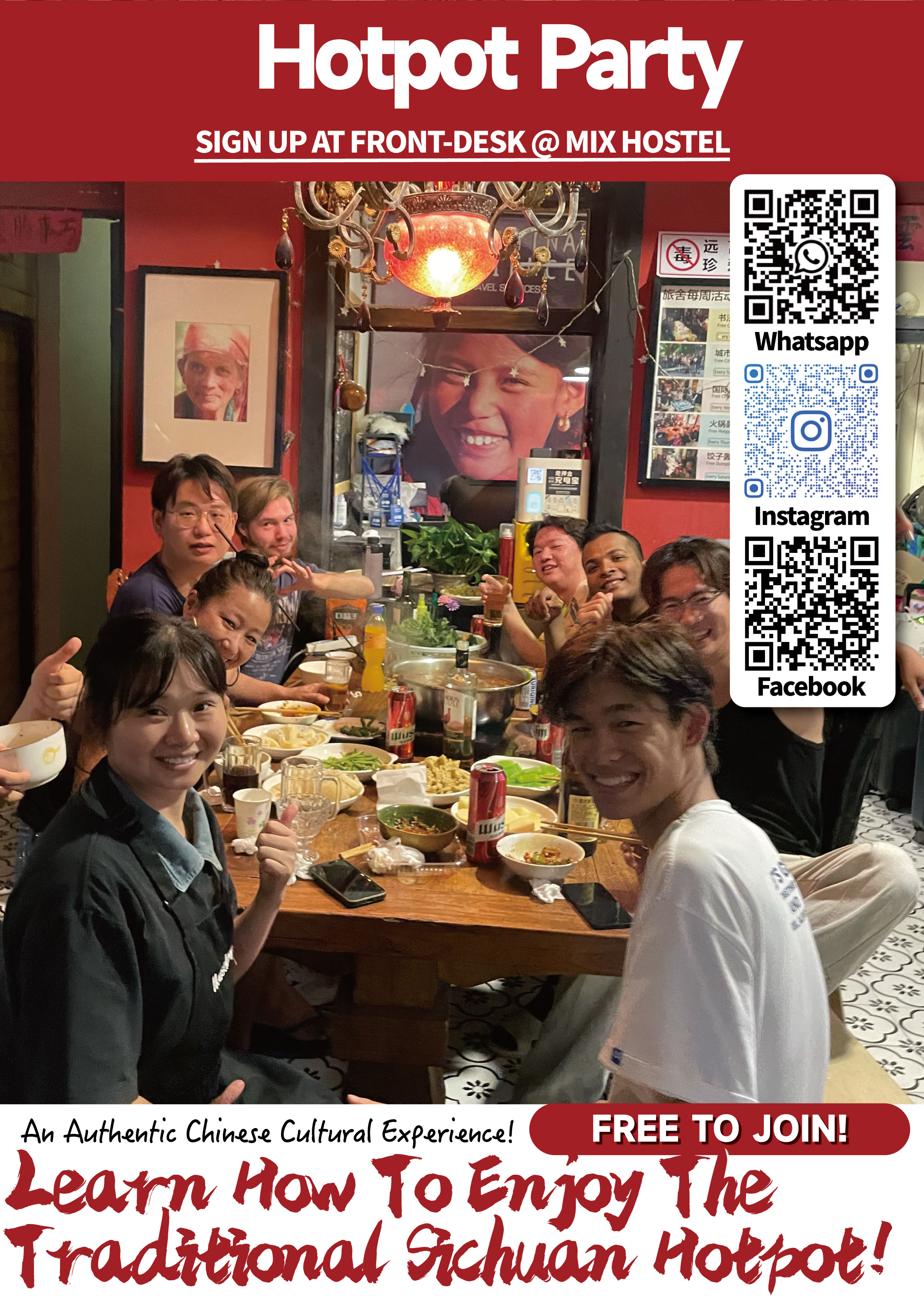 Chengdu Mix Hostel - City Walking Tour