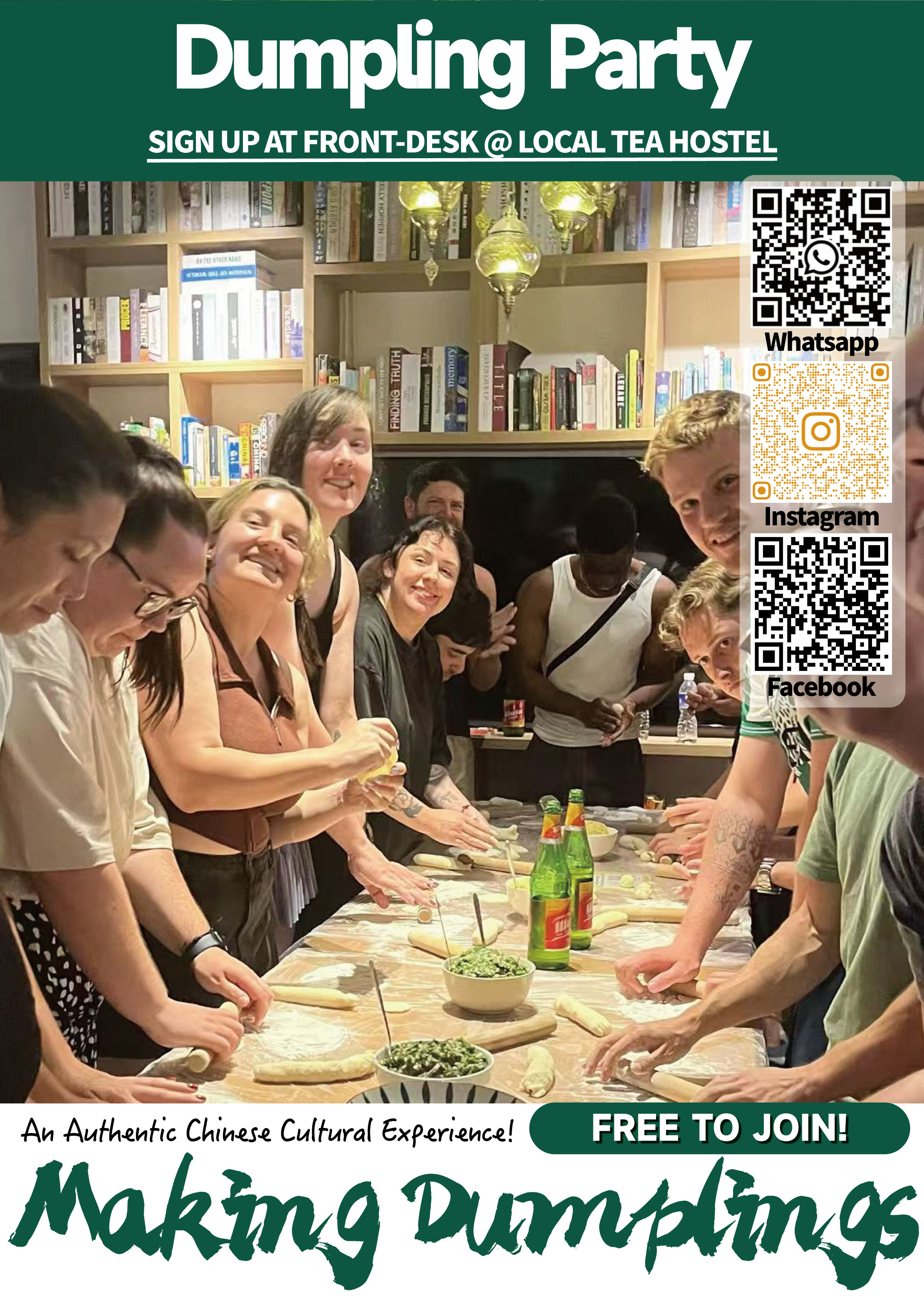 Chengdu Local Tea Hostel - Panda Volunteer Tour