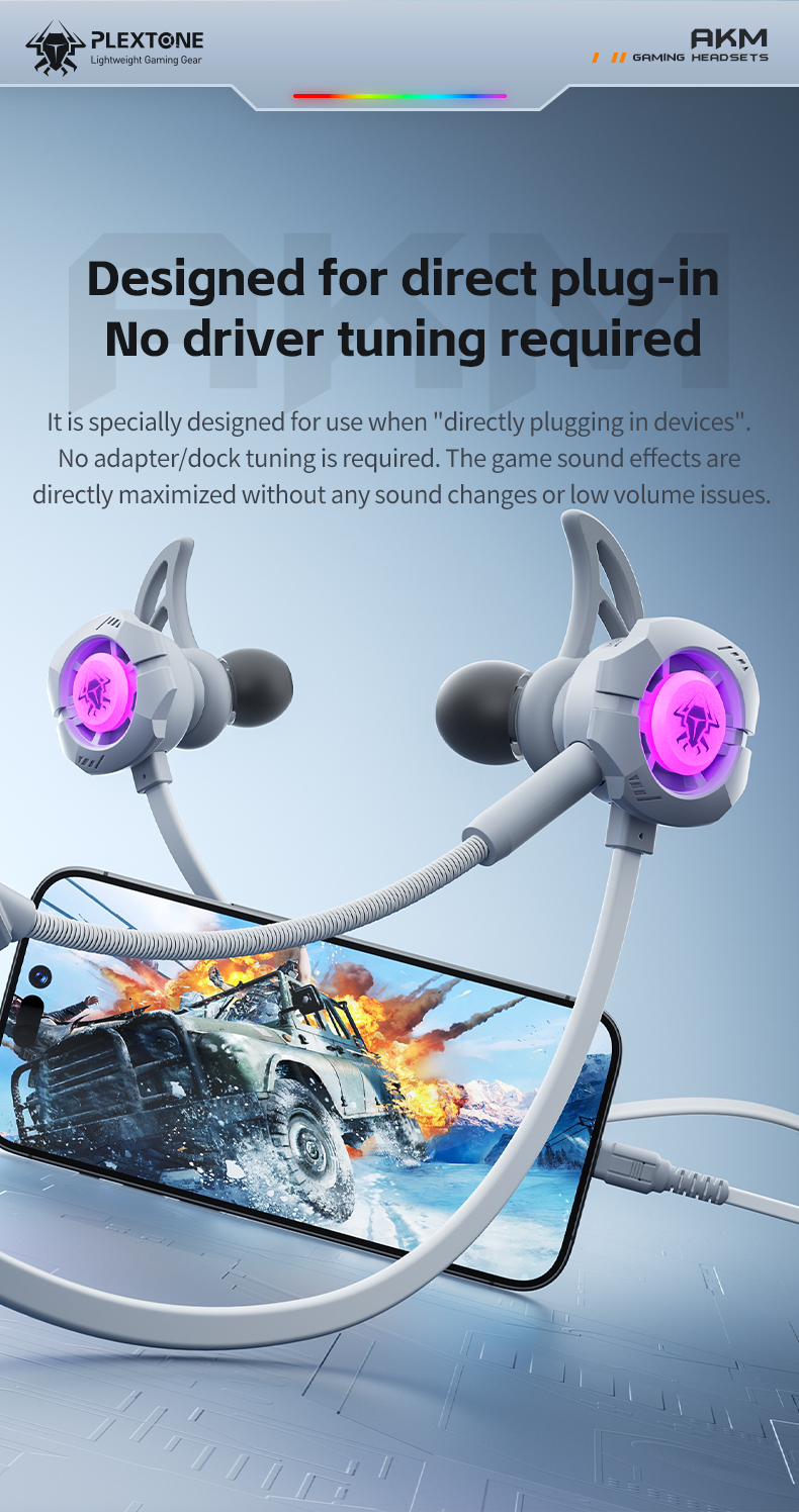 AKM HIFI GAMING HEADPHONES