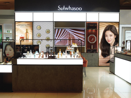 Sulwhasoo Cosmetics Kiosk Manufacture