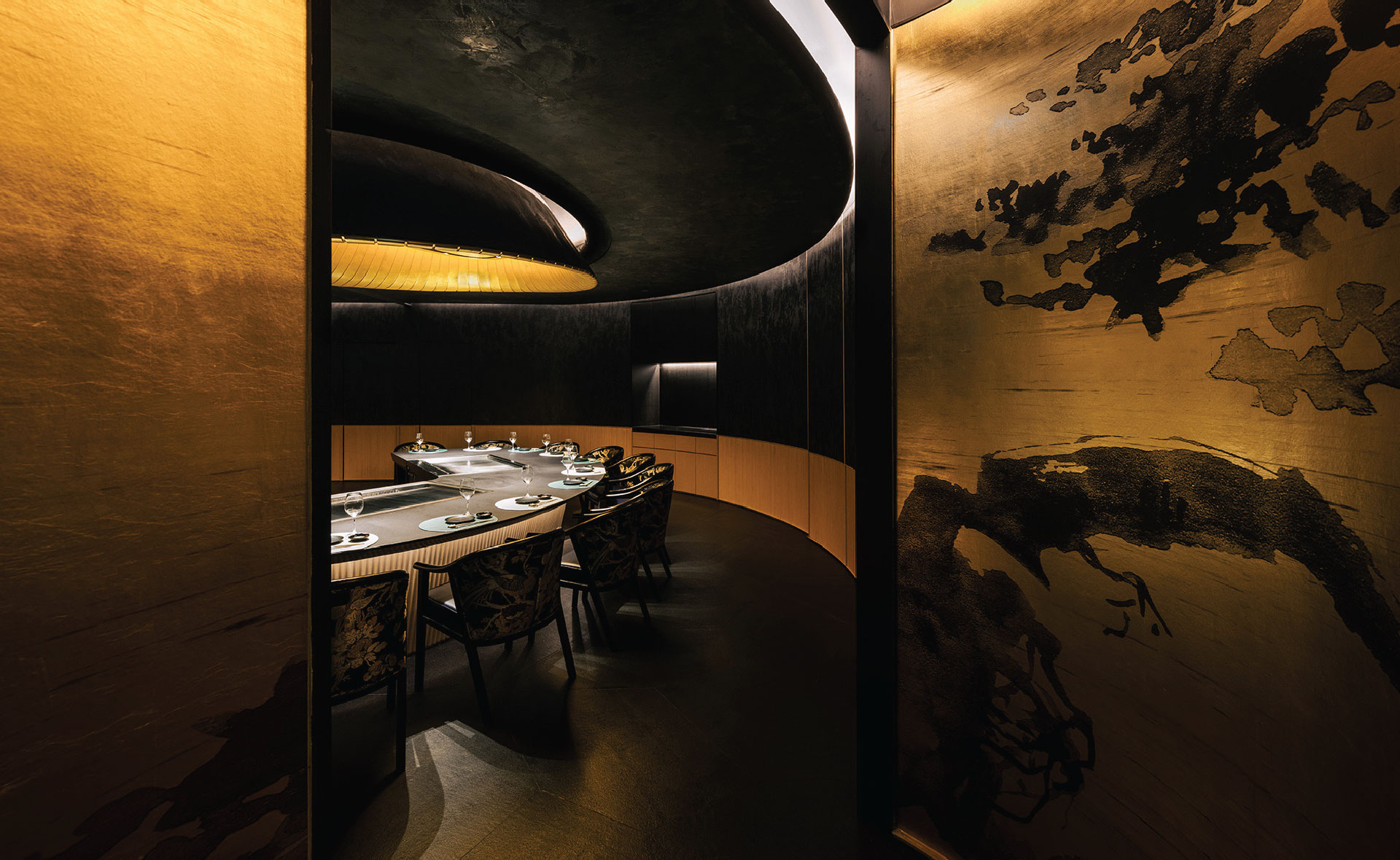 teppanyaki restaurant furniture customize