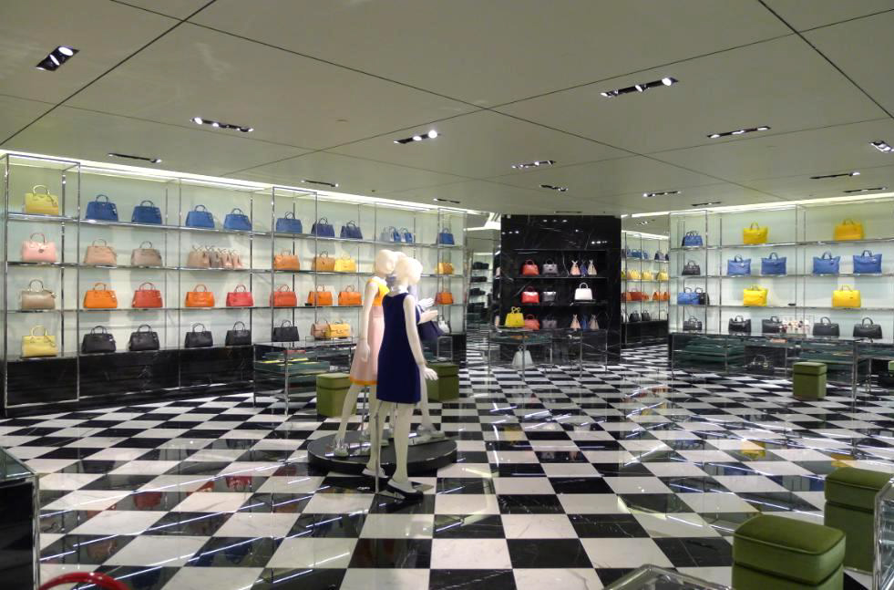 prada store interior