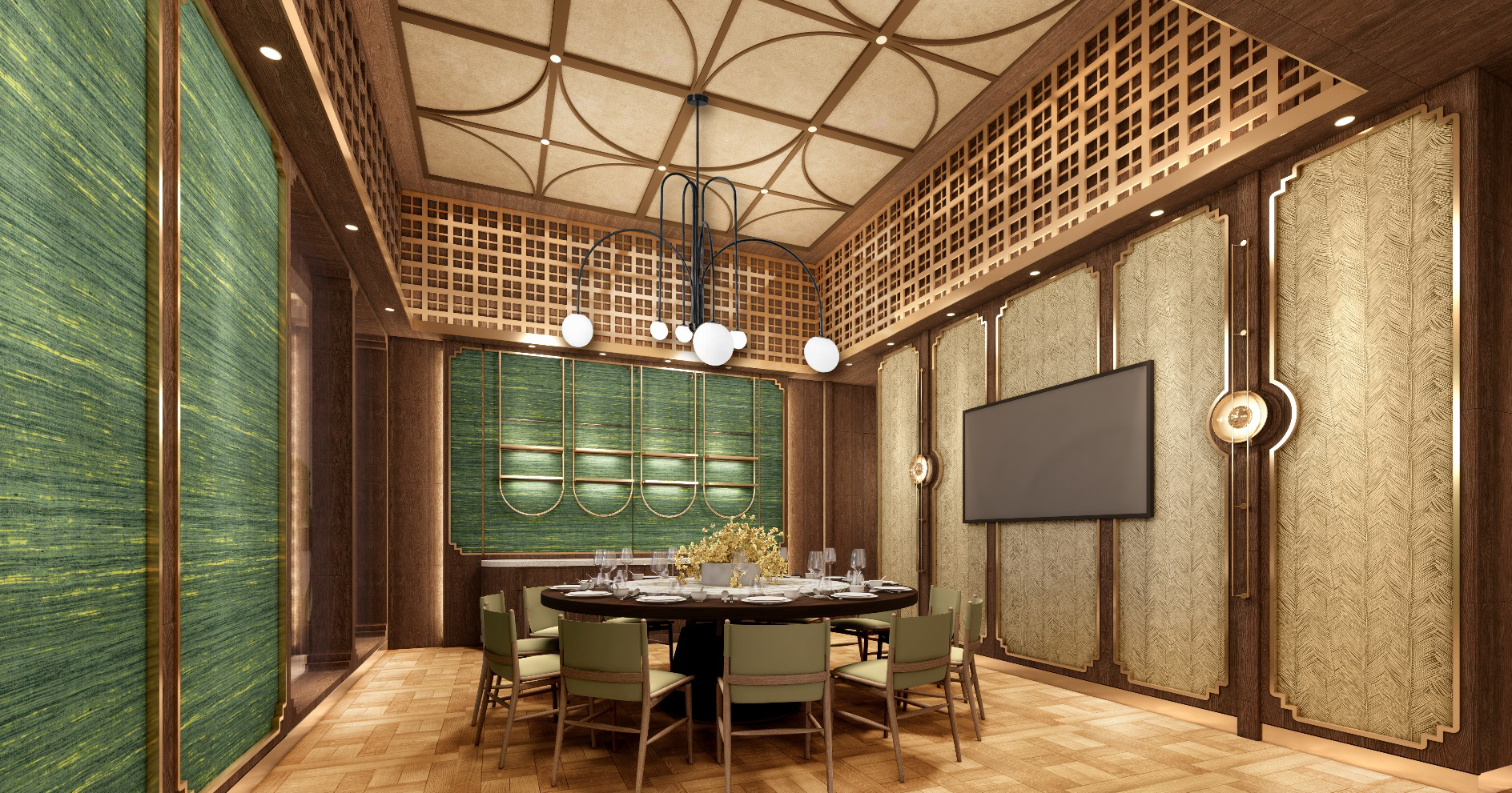 Turkish Restaurant Interior