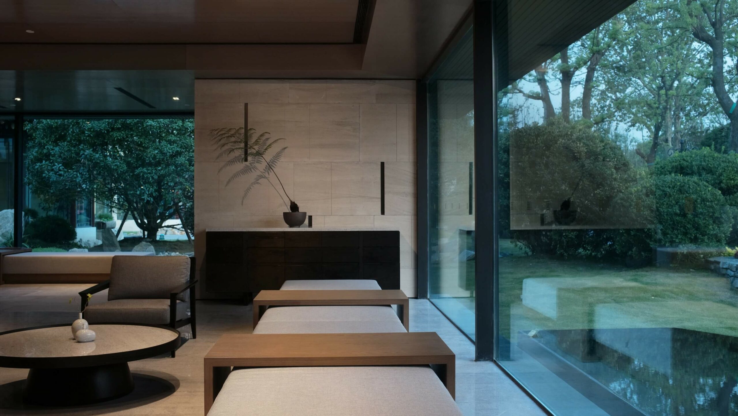 Natural Wood Hotel Furniture