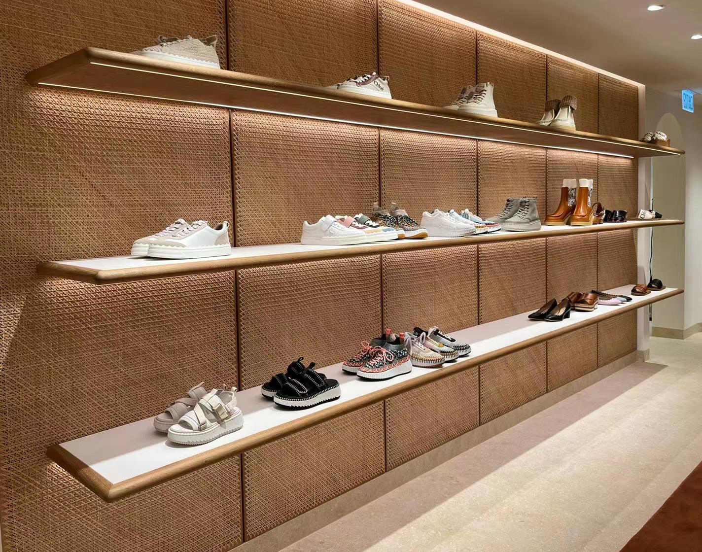 Chloé Shop Shoes Display