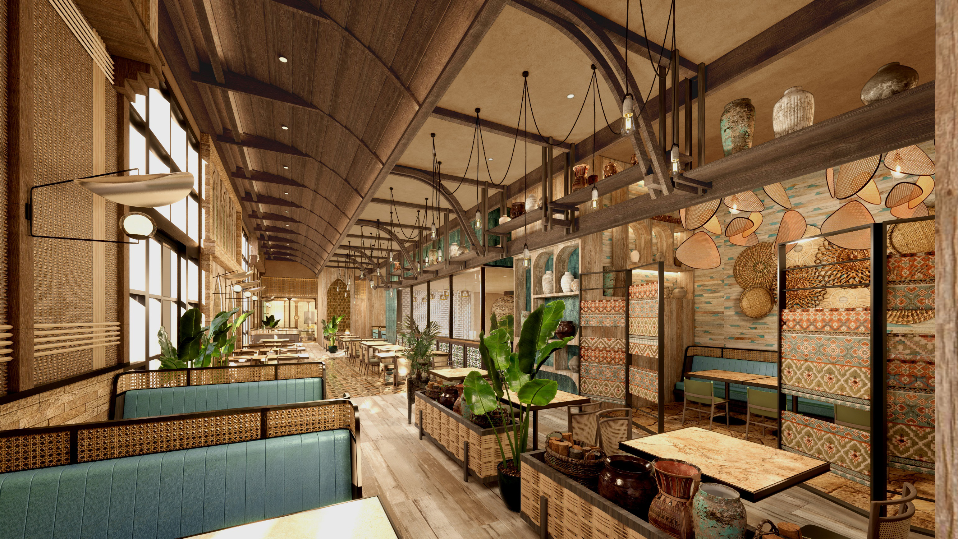 Turkish Restaurant Interior Design