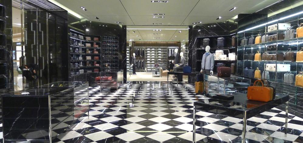luxury shop interior