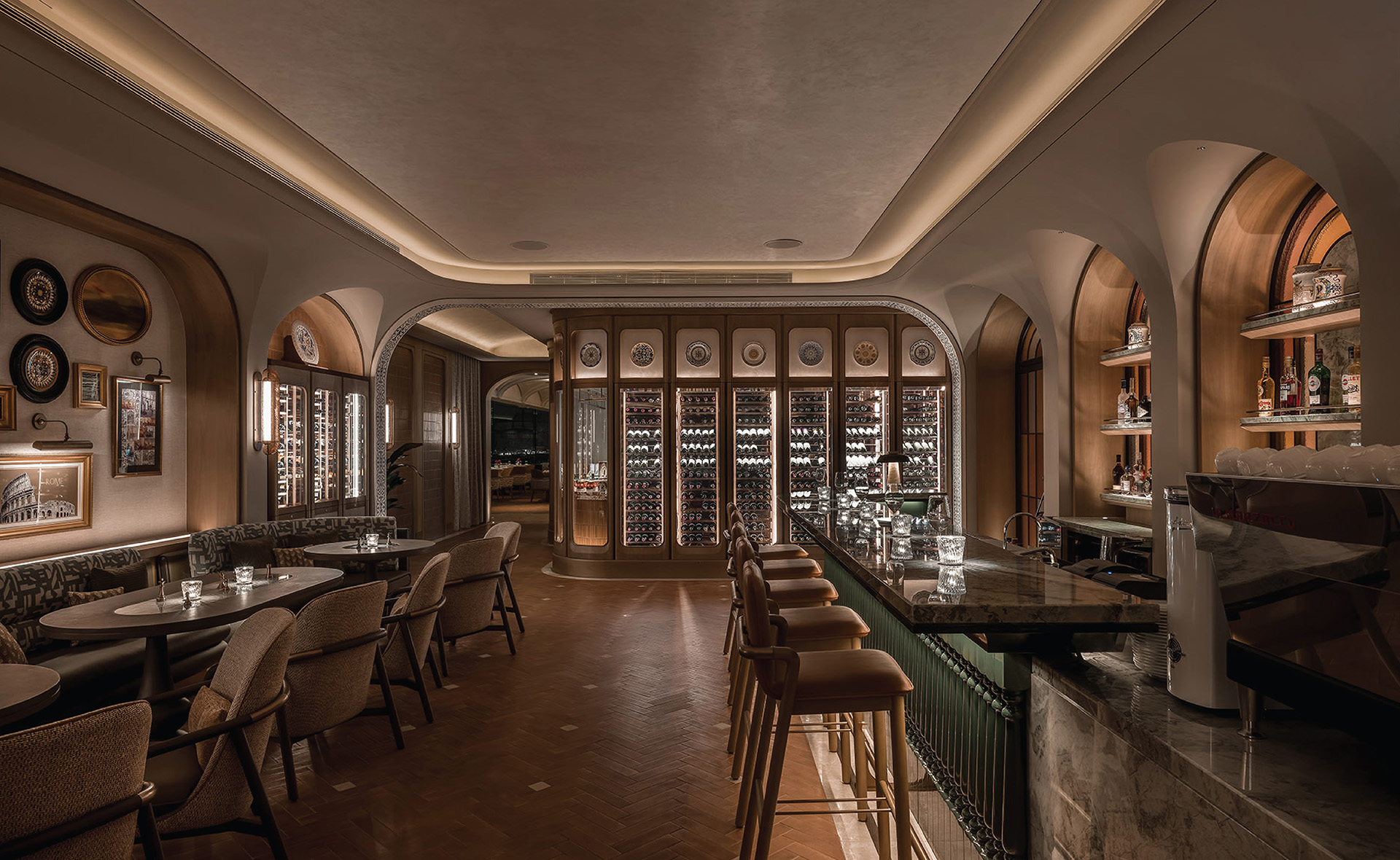 Ristorante Italiano Interior Design