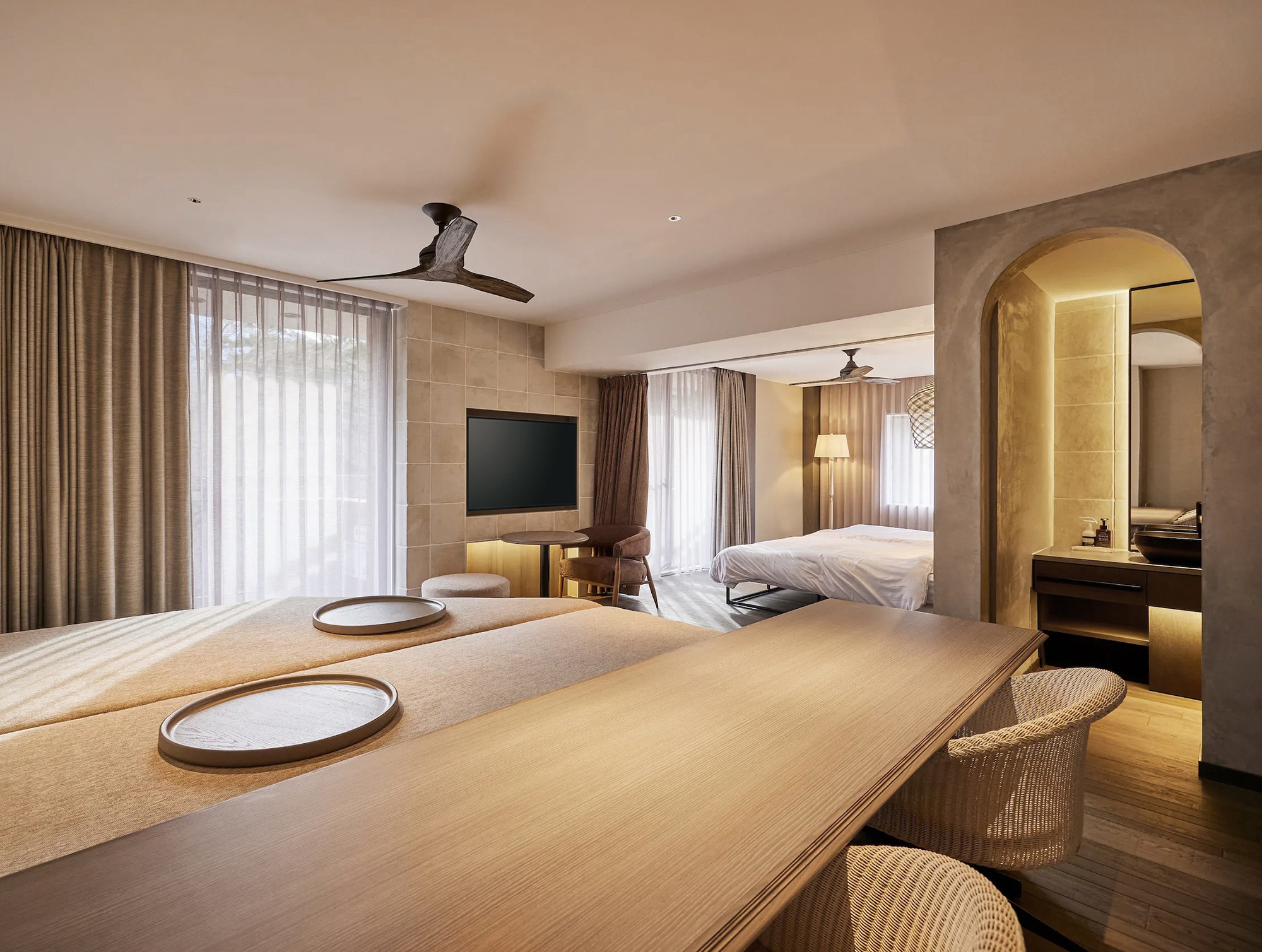 Hotel Bedroom Interior