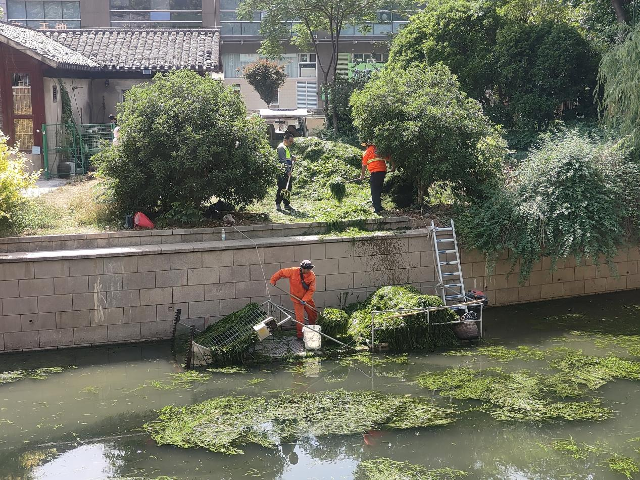 清理中的西北护城河