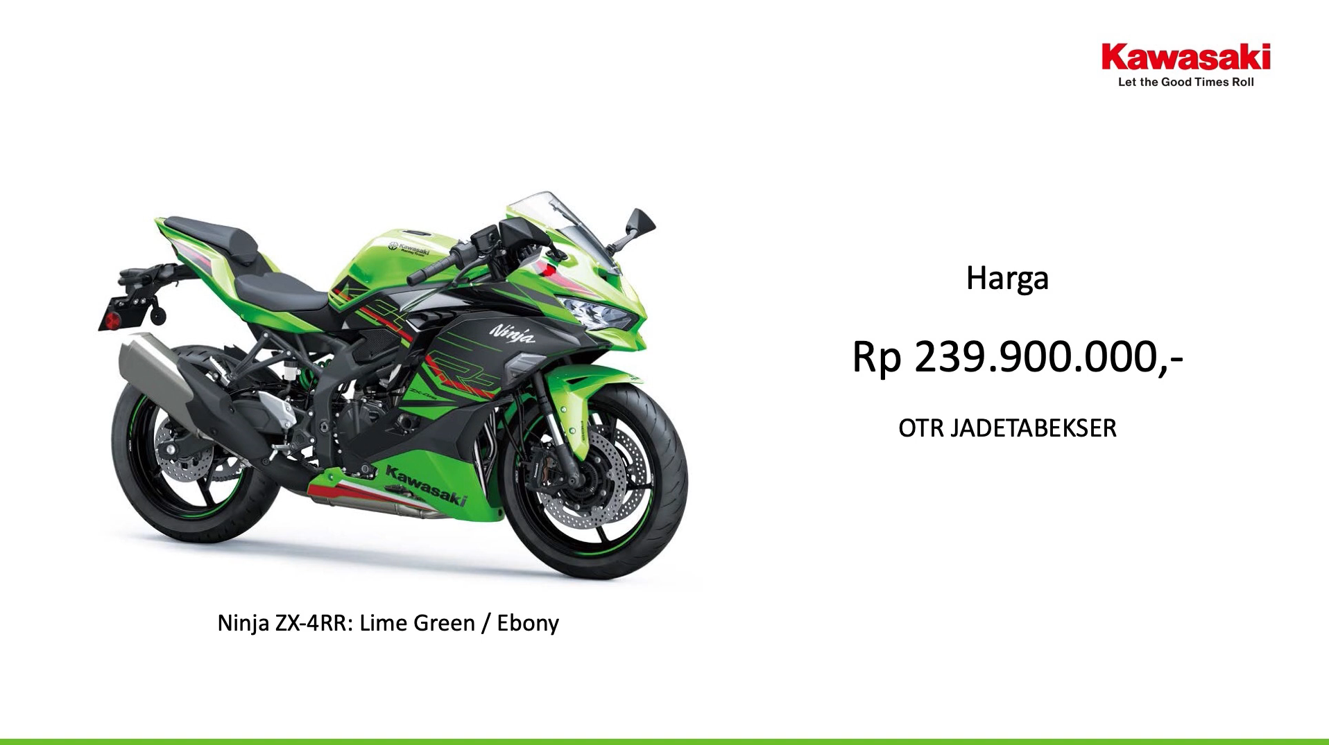 新款 机车 摩托车 川崎 仿赛ZX-4RR车型