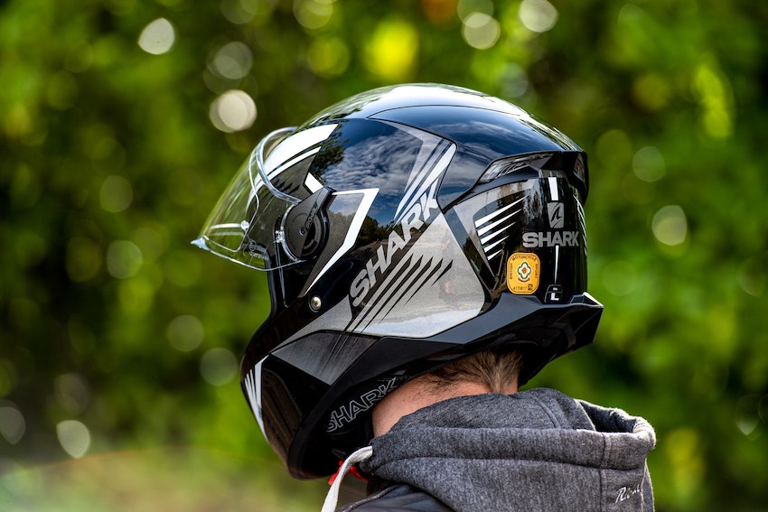 鲨鱼、头盔、机车装备、摩托车、新款