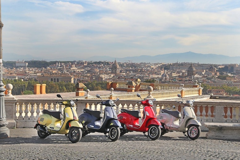 Vespa、摩托车、踏板车、机车