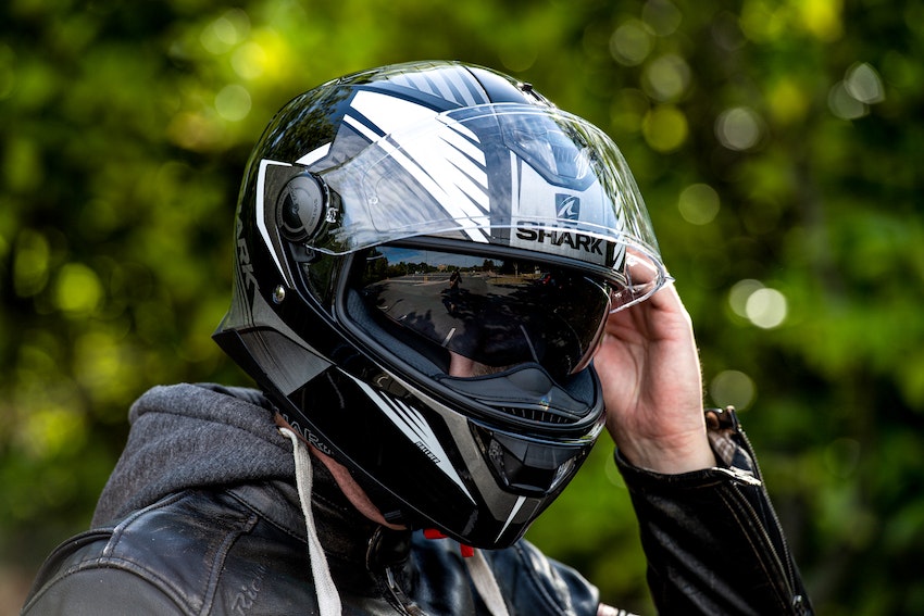 鲨鱼、头盔、机车装备、摩托车、新款