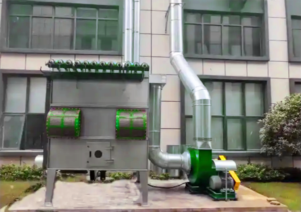 印刷厂无尘排废系统