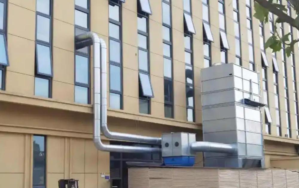 印刷厂无尘排废系统