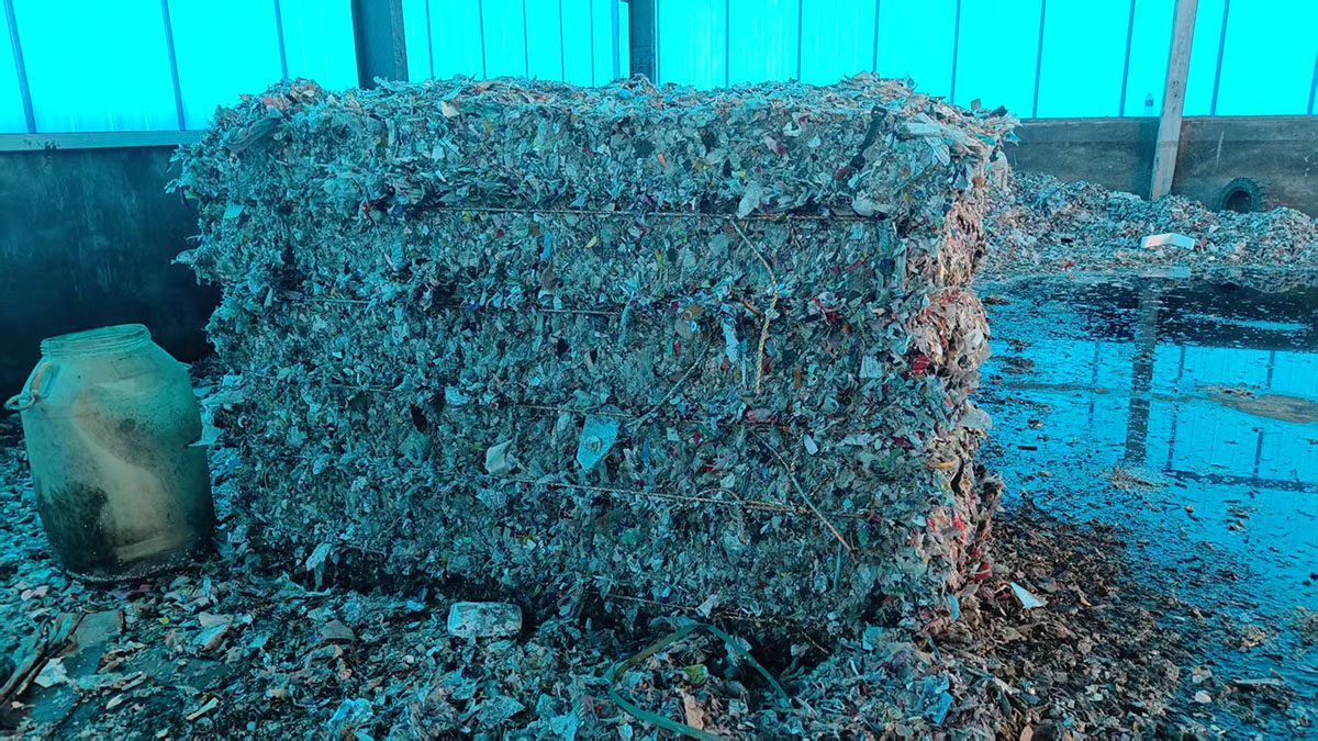 造纸厂排废纸浆打包机