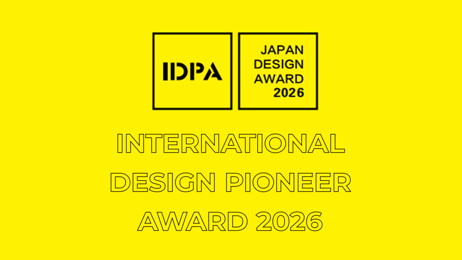 2026日本IDPA AWARD国际先锋设计大奖参赛作品火热征集中 - 02