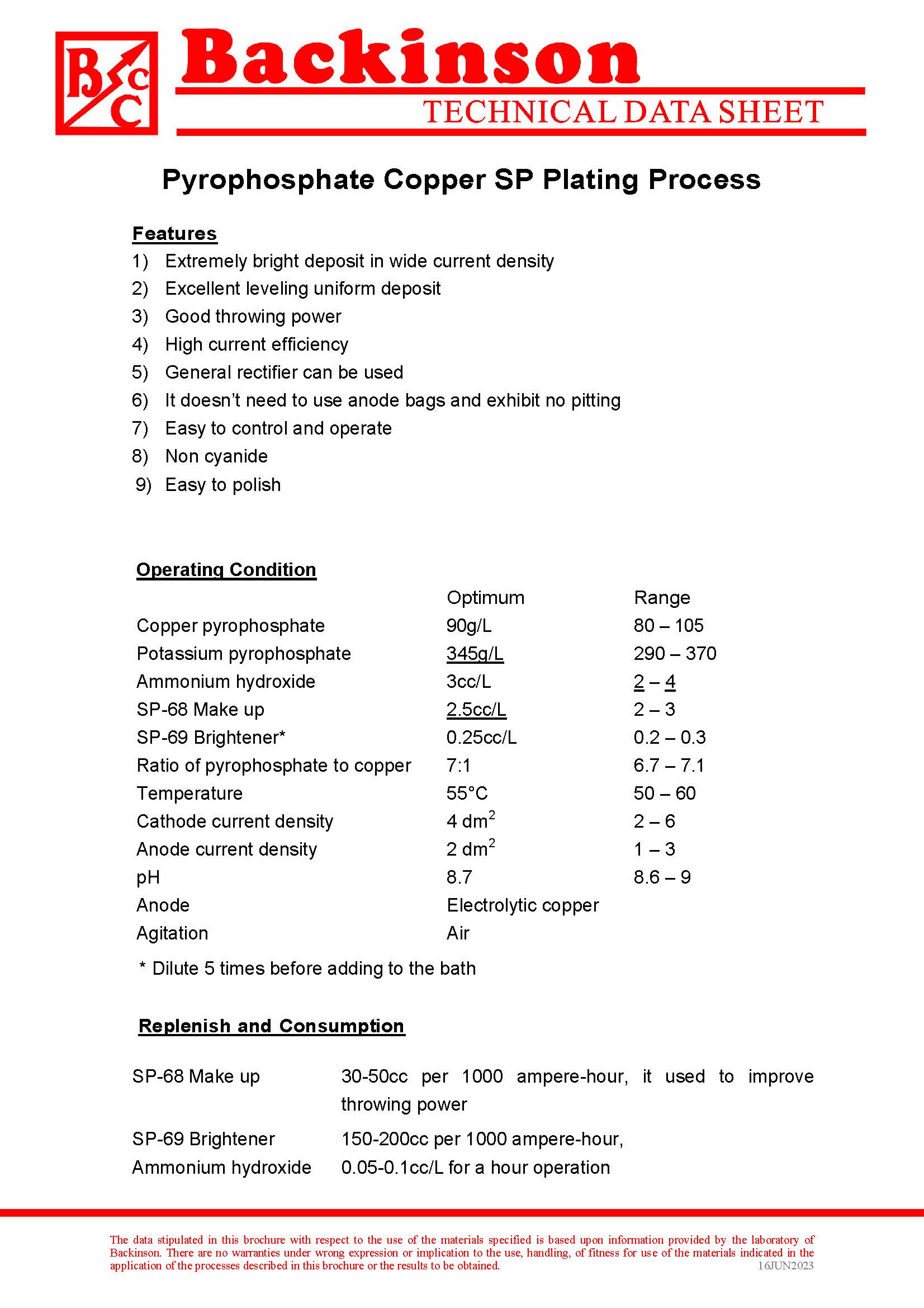 Pyrophosphate Coppe SP