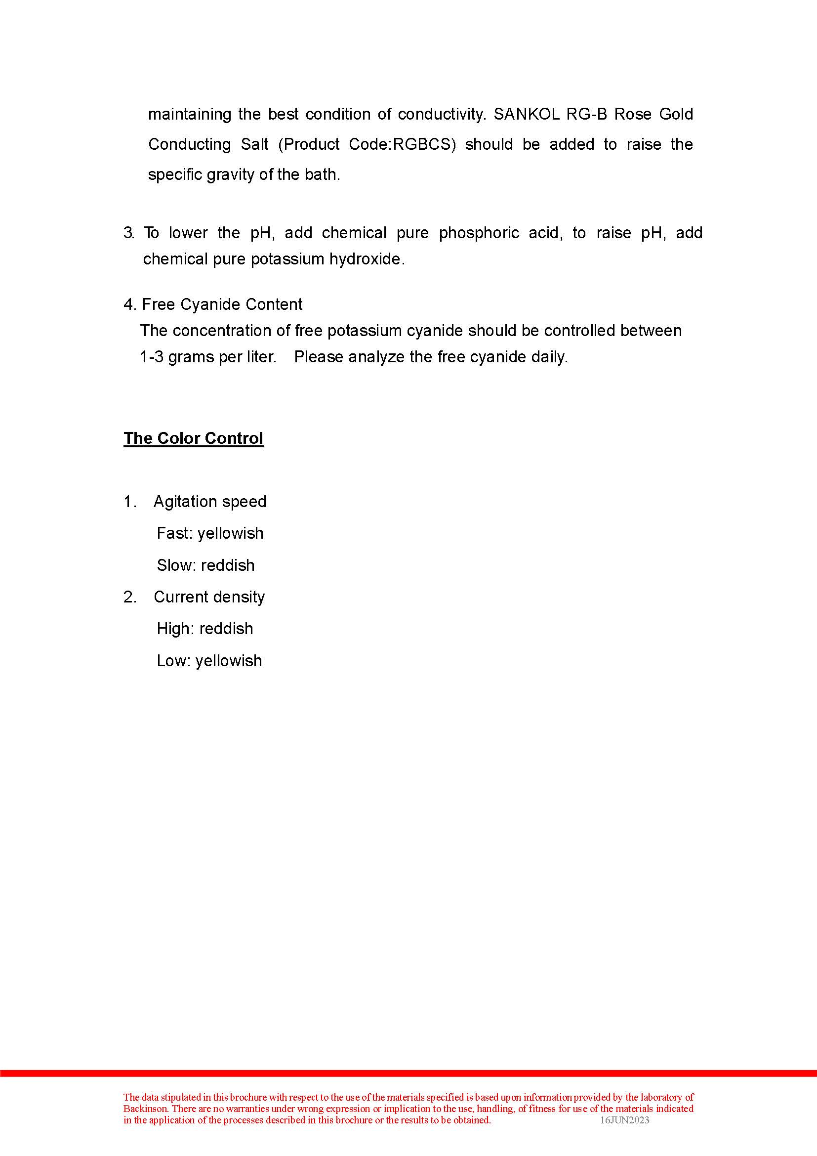 SANKOL RGB Rose Gold