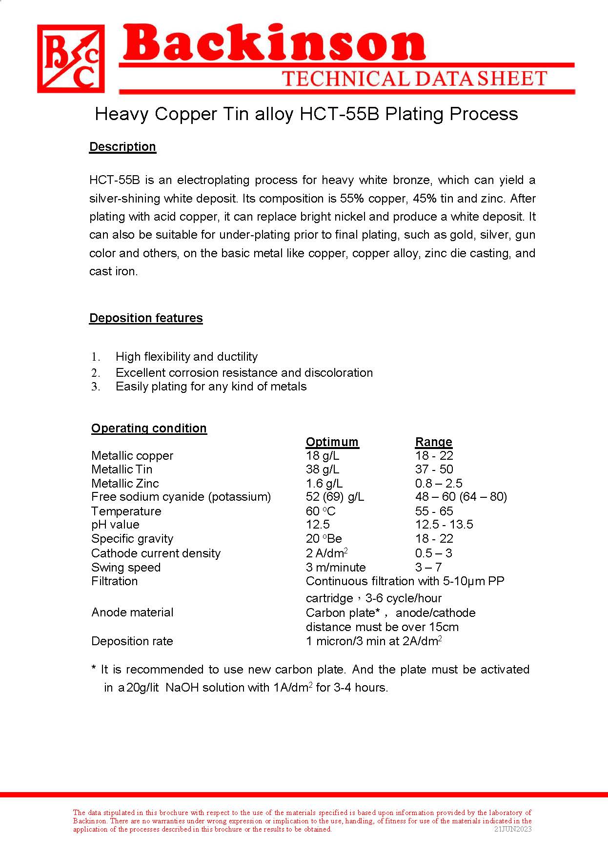 Lead Free Heavy White Bronze Alloy HCT-55B