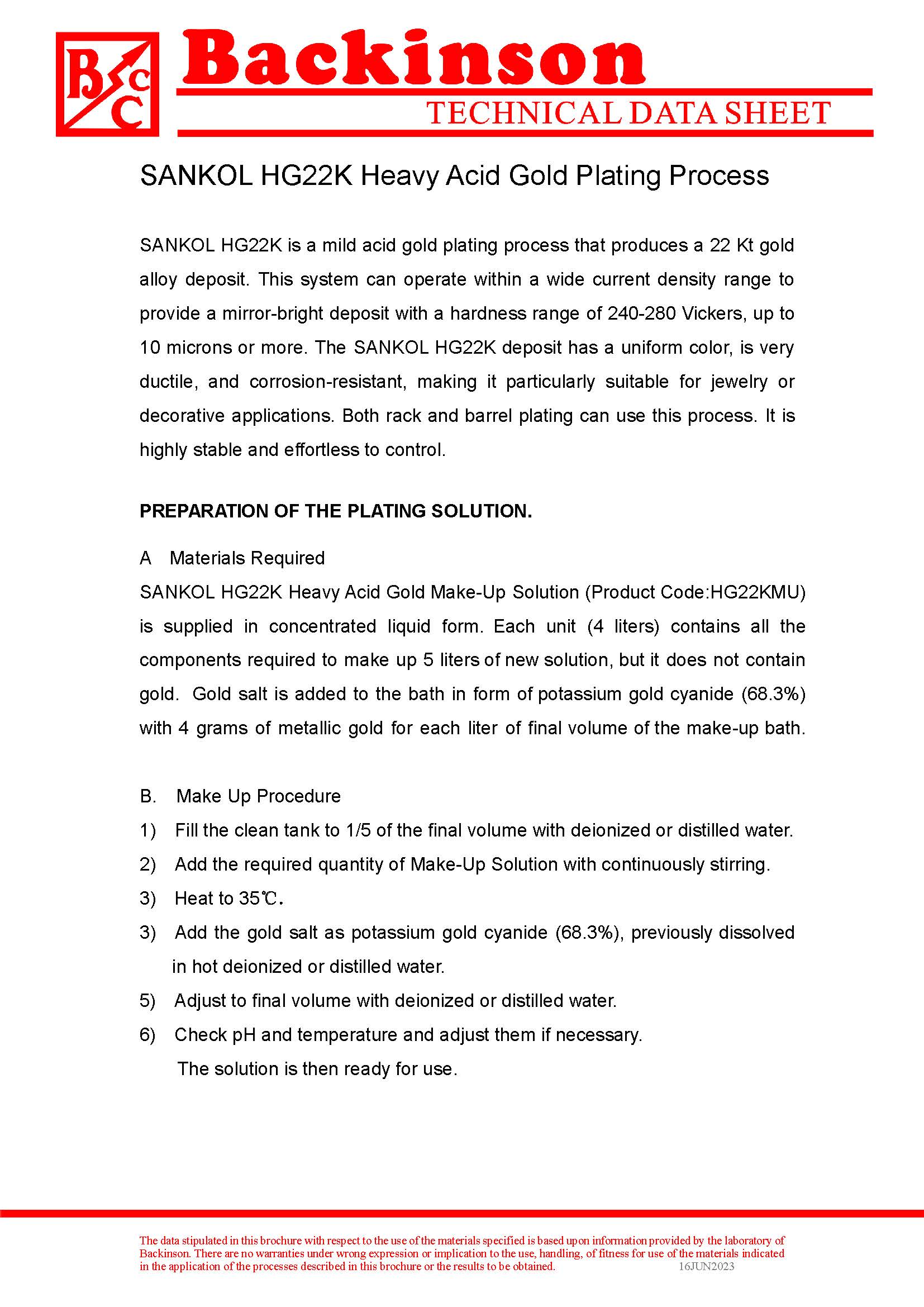 Heavy Acid Gold HG22K