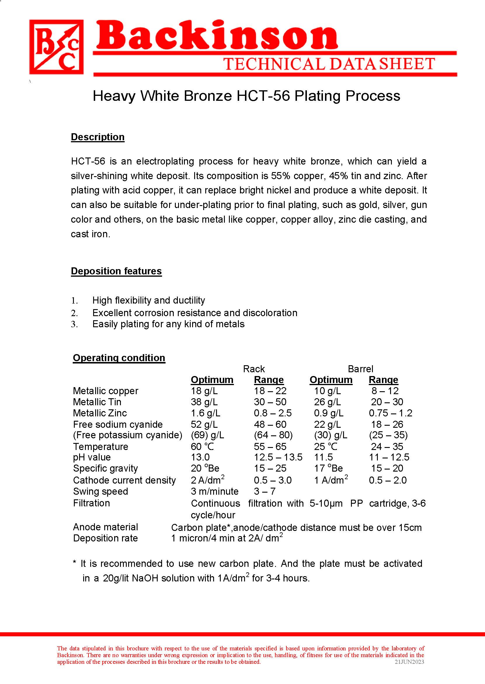  Lead Free Heavy White Bronze Alloy HCT-56