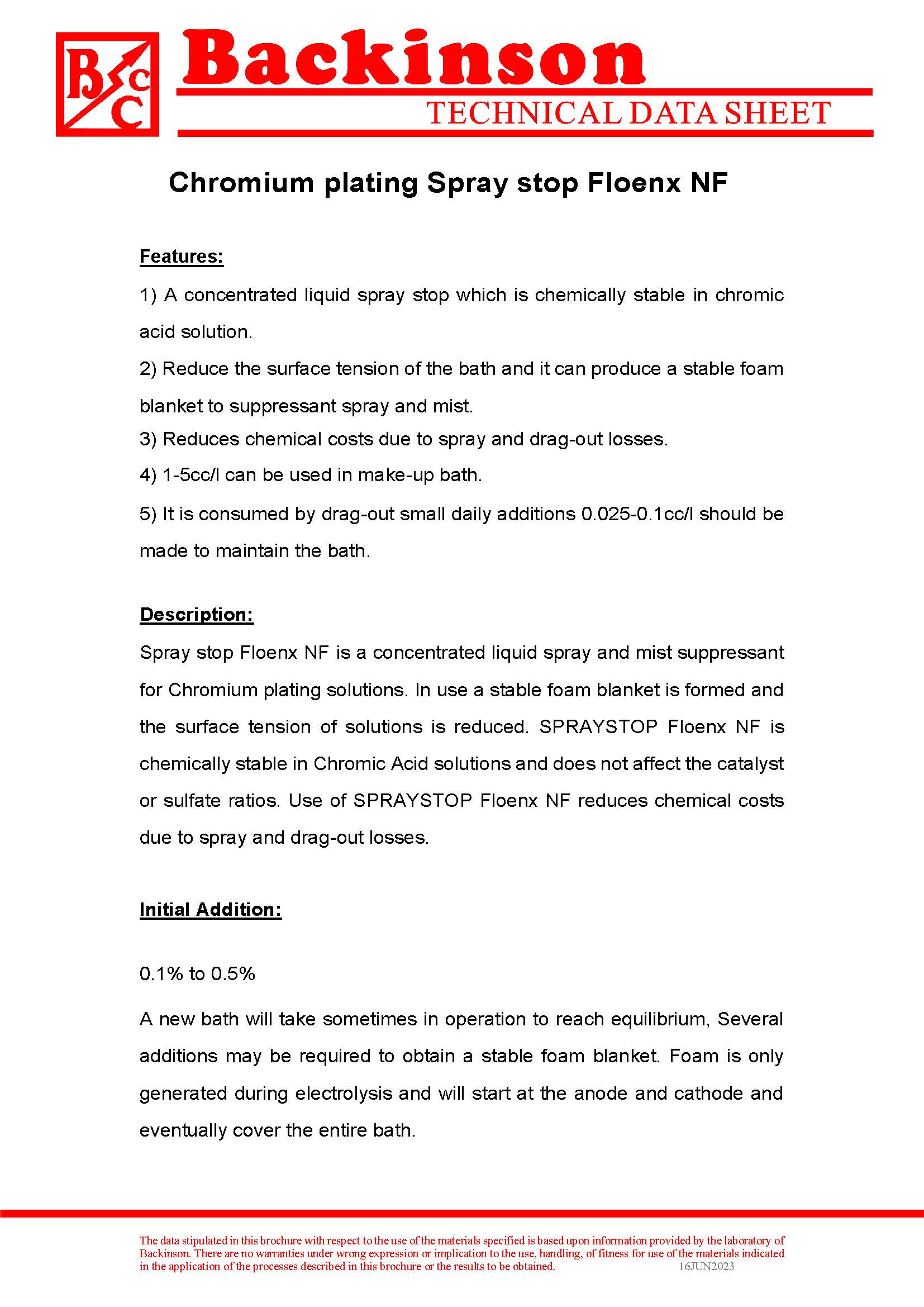 Spray Stop FLOENX NF