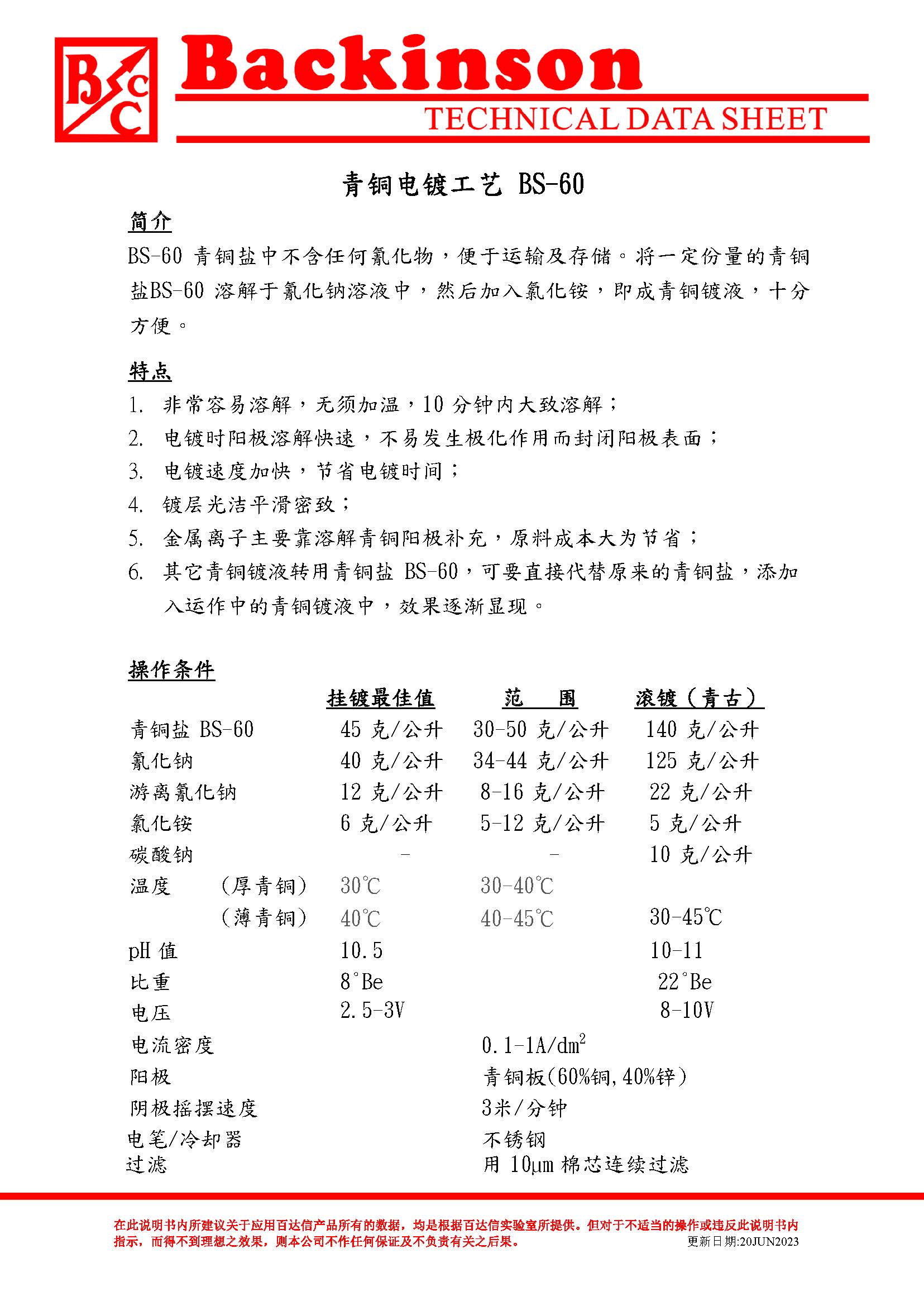 青铜盐 BS-60