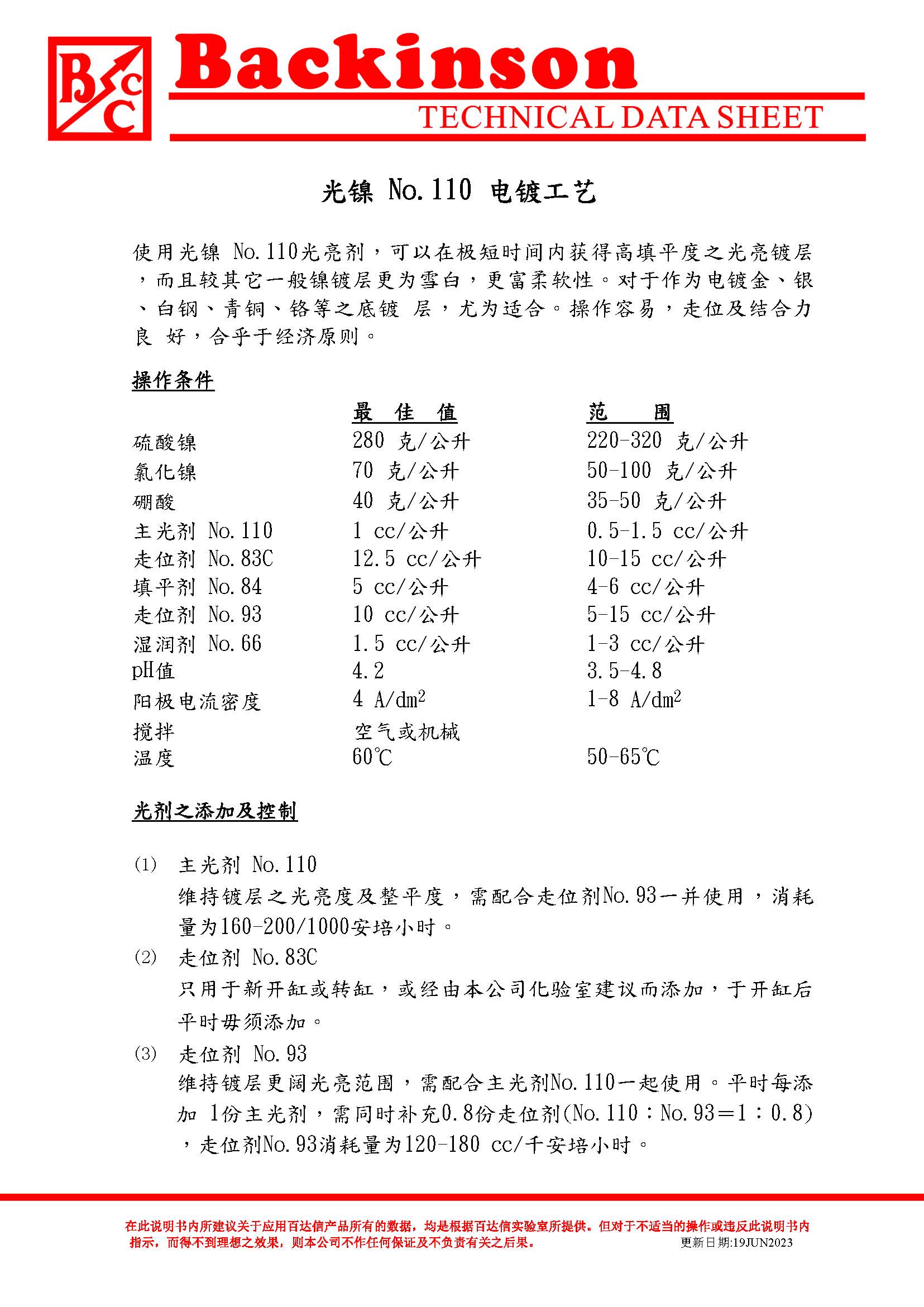 光镍 No.110