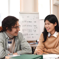 磐达教育成人中文课堂场景	