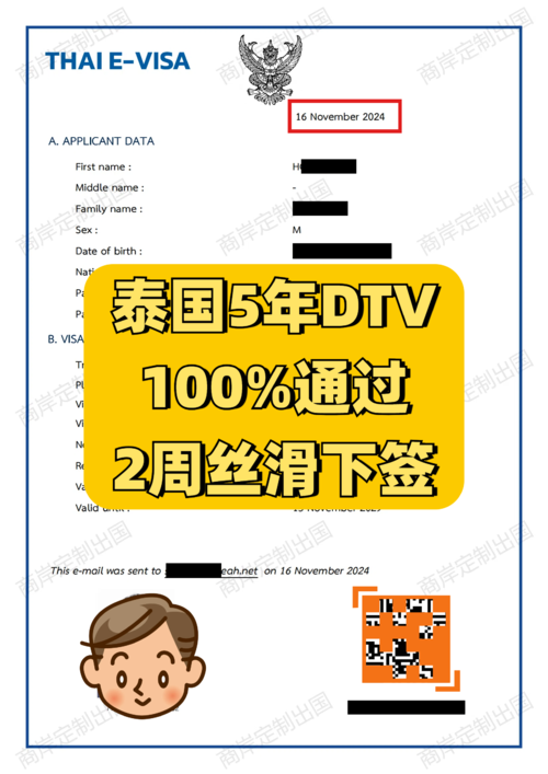 泰国5年DTV签证最新成功案例,神速下签!