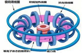 经过演化后的托卡马克基本机构，摘自中科院之声