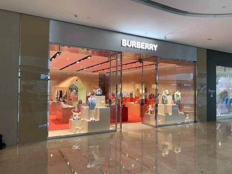 Burberry Fashion Store Interior Fit-out