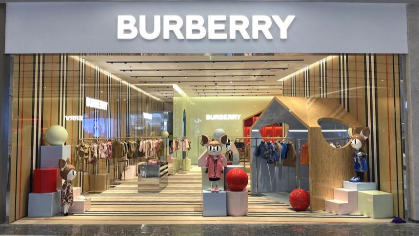 Burberry Fashion Store Interior Fit-out